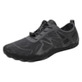 thumbnail image 2 of Barefoot Shoes for Women Mens QuickDry Water Shoes Lightweight Non Slip Athletic Hiking Shoes Breathable Slip On Sneakers Gray Size 9.5, 2 of 5