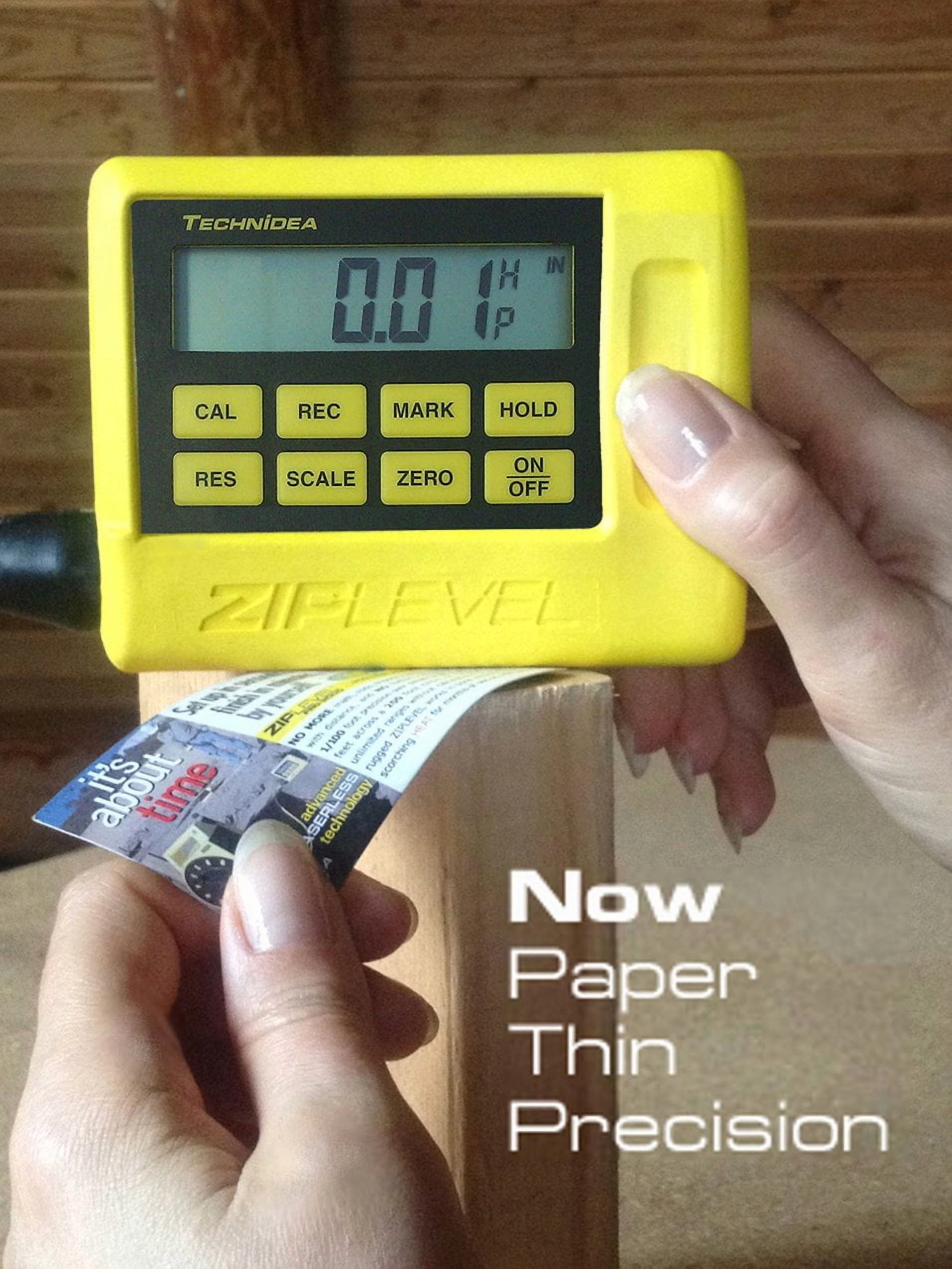 ZIPLEVEL PRO-2030B High Precision Altimeter Basic Leveling Tool – 75ft Cord, No Accessories