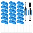 thumbnail image 1 of Pencil Holder for Desk Set of 20,Adhesive Pen Holder with 20 Stickers, 1 of 5