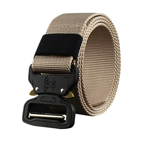 Nylon Military Tactical Men Belt Outdoor Tactical Buckle Waistband Rescue Rigger