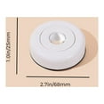 thumbnail image 3 of Senfafa Night Light Battery Operated, Portable Wall Mounted Night Light Easy to Install for Under Cabinets, Closet, Attic, Nightstand,Nursery, Bathroom, Hallway, 3 of 6