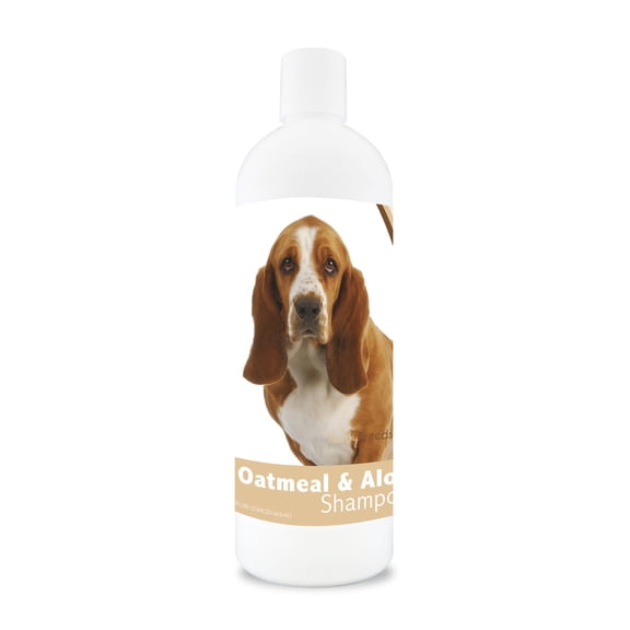Healthy Breeds Basset Hound Oatmeal Dog Shampoo with Aloe 16 oz