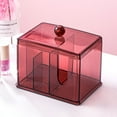 thumbnail image 1 of Boîte pour Tampons de Coton Portable, Support Antipoussière pour Tampons de Coton, Support pour Écouvillons pour Voyage, 1 of 8