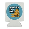 thumbnail image 2 of Garfield Ask Me If I Care Can Cooler - Drink Sleeve Hugger Collapsible Insulator - Beverage Insulated Holder, 2 of 4