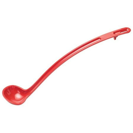 

3Pc Winco CVLD-13R Red Polycarbonate 13 Curved Serving Ladle 1 oz.