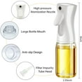 thumbnail image 3 of Oil Sprayer for Cooking, Olive Oil Sprayer for Air Fryer, 2x6.8oz Oil Mister Spray Bottle Glass for Salad, BBQ, Grilling, Baking, Roasting, Frying, 3 of 4