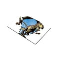 thumbnail image 2 of CADecor Dinosaur Doormat Indoor Outdoor Floor Rug 30x18 inches, 2 of 2