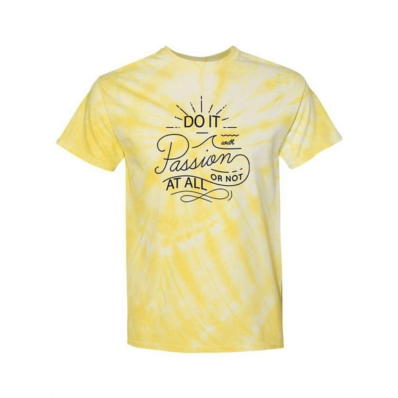 Do It With Passion Tie-Dye Cyclone Women -Smartprints Designs, Female XX-Large