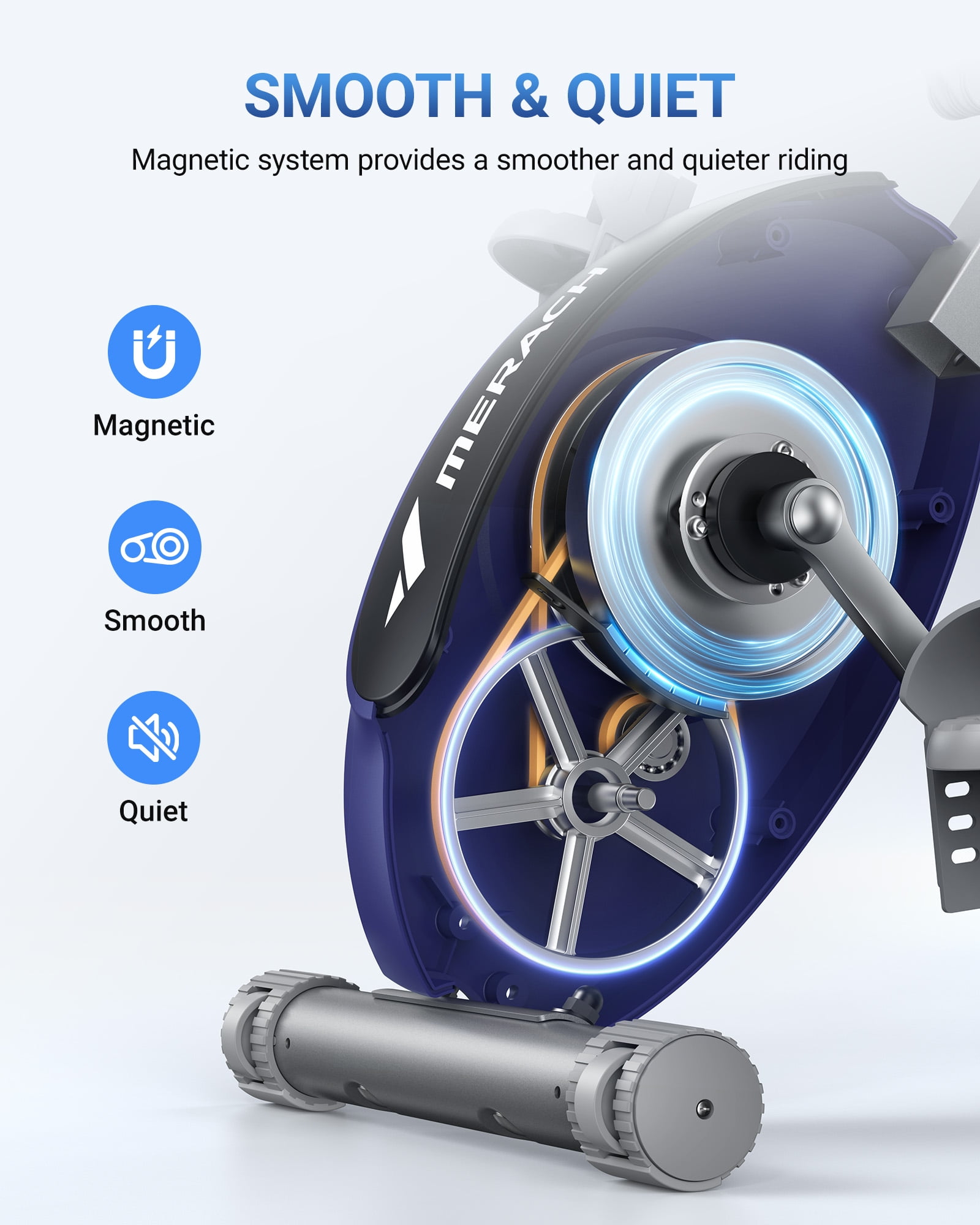 MERACH Folding Exercise Bike, 4 in 1 Magnetic Upright Bike with 16 Levels of Resistance for Home Indoor Cardio Workout Max Weight 300 lbs