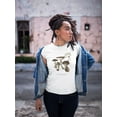 thumbnail image 2 of Les Champignons I T-Shirt Women -Naomi McCavitt Designs, Female 3X-Large, 2 of 4