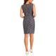 thumbnail image 3 of Vestido de Tweed INSPIRE CHIC para Negocios de Mujer con Cuello Barco Sin Mangas y Estampado de Cuadros M Negro, 3 of 6