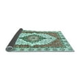 thumbnail image 2 of Ahgly Company Indoor Rectangle Abstract Light Blue Modern Area Rugs, 7' x 10', 2 of 4