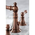 thumbnail image 5 of Kingston Brass  American Classic 8 in. Widespread Bathroom Faucet in Antique Copper, 5 of 5