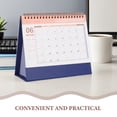 thumbnail image 7 of WEUVEB 2026 Dark Theme Desk Calendar Stand-Up Monthly Planner, Easy to Read for Home and Office Organization, 7 of 7