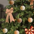 thumbnail image 5 of 9 bolas navideñas de terciopelo flocadas, adornos navideños de plástico, adornos colgantes decorativos para árbol de Navidad, decoración de 3,15 pulgadas, 5 of 5