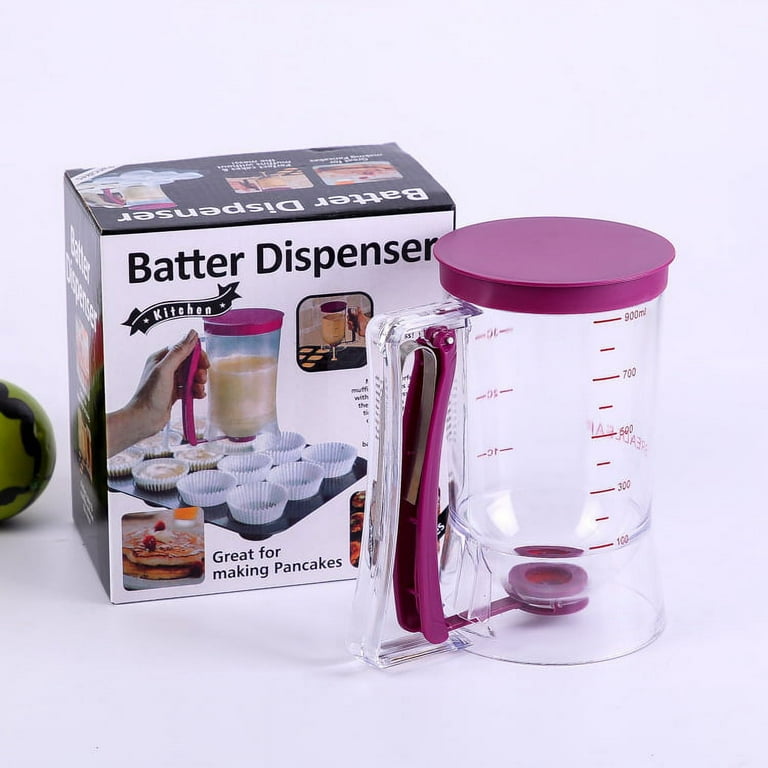 Batter Mixer Dispenser Pancake 900ml Pancake - KitchenGlora UK