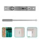 thumbnail image 2 of Pestillo de puerta antirrobo de acero inoxidable con cerradura oculta empotrada para puertas, ventanas y portones ignífugos, ideal para uso doméstico y comercial., 2 of 7