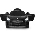 thumbnail image 1 of Patiojoy 12V Kids Ride On Car Licensed Mercedes-Benz GTR Battery Powered Electric Vehicle Kids Car with Remote Control Black, 1 of 8