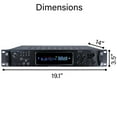 thumbnail image 3 of 2500W Digital Hybrid Amplifier Bluetooth USB SD Card FM Radio Remote Control, 3 of 5