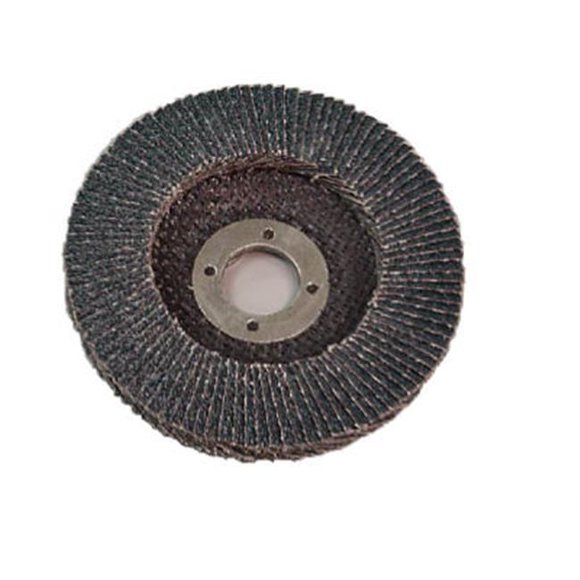 Virginia Abrasives 427-43120Z 120 Grit Zirconia Flap Disc - 4.5 x 0.63-11 in.