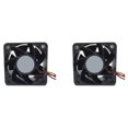 thumbnail image 1 of 2 ventiladores de servidor FFB0412SHN 4028 de 40 mm (40 x 40 x 28 mm), de gran potencia, 12 V, 0,45 A, con flujo de aire intenso y conector de 4 pines., 1 of 4