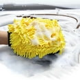 thumbnail image 4 of Chenille Premium Anti-Scratch Microfiber Car Wash Mitt, Double-Sided Car Wash Mitt, Anti-Scratch Cleaning, Great For Car Washing And Detailing, 4 of 5