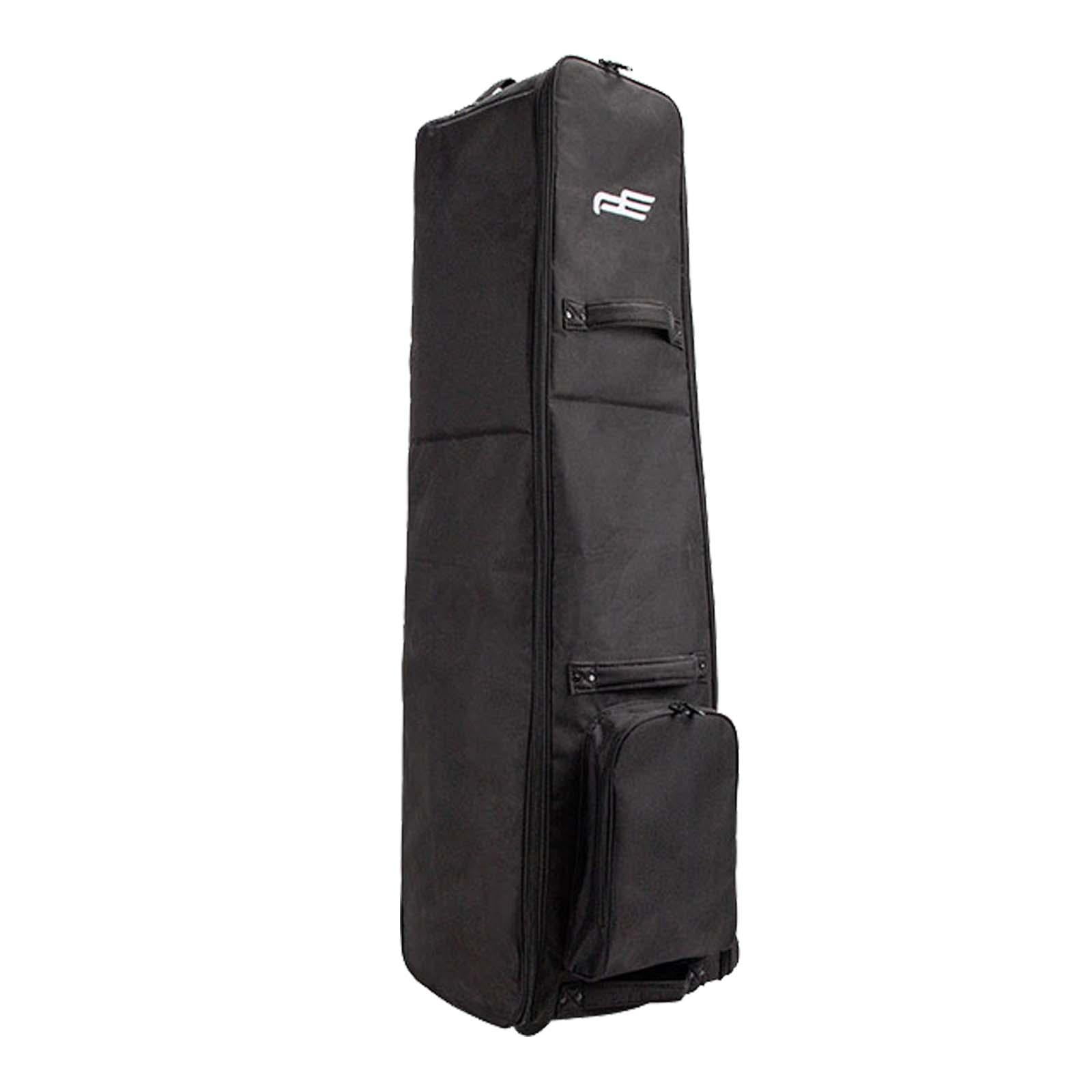 Axioma Durable golf Bag with Wheels Waterproof Folding Heavy Duty Oxford Wear Resistant Black