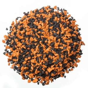 Fast Patch Poured-in-Place Surfacing Repair Kit Fix Rubber Playground (Orange/Black, Small)