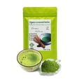 thumbnail image 4 of EFOOFAN Ceremonial Grade Matcha Green Tea Powder, 4oz, USDA Certified Organic Macha Lette Powder, 4 of 10