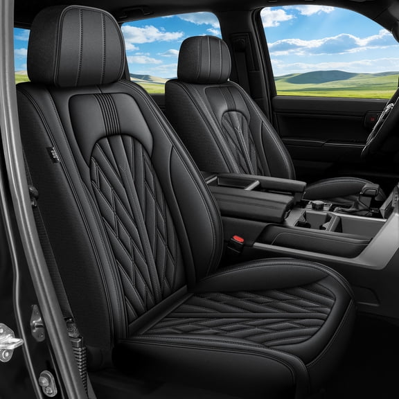 Full Set Fit for Dodge RAM 1500 2500 3500 2002-2026 Seat Covers Car 5-Seat Seat Cover Truck Pickup Crew Double Quad Cab Curved Bench