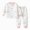 G827-Pink, variant on HFHAPW Boys Girls Pajamas Pjs Toddler 2 Piece Sleepwear Kids Winter Clothes Set Long Sleeve Top and Pants
