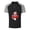 Black, variant on IWRICH Mardi Gras Polo Shirts for Men Plus Size Carnival T Shirts Button up Summer Short Sleeve Strip Sleeve Tees White XL