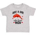 thumbnail image 3 of Inktastic Just a Girl Who Loves Koi Fish Girls Baby T-Shirt, 3 of 5