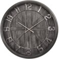 thumbnail image 1 of Monarch Specialties I 9025 Clocks, 30" Round, Large Oversized, Wall Clock, Brown, Transitional, 1 of 4
