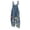 Yellow(Floral Print), variant on Iaqnaocc Jumpsuits for Women Overalls Casual Loose Adjustable Straps Vintage Floral Print Long Pant with Pockets Overalls for Women Dressy Trendy Outfits Clothes Saffron M