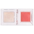 thumbnail image 2 of EGNMCR Small Two-color Blush High Gloss Nude Makeup-use Mashed Potato Blush A rouge, 2 of 2