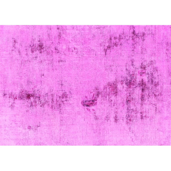 Ahgly Company Indoor Rectangle Abstract Pink Modern Area Rugs, 8' x 12'