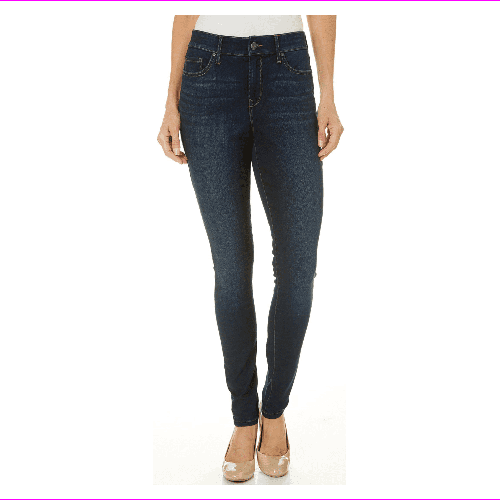 Gloria Vanderbilt Womens Curvy Denim Skinny Jeans 6/Littleton Wash -  Walmart.com