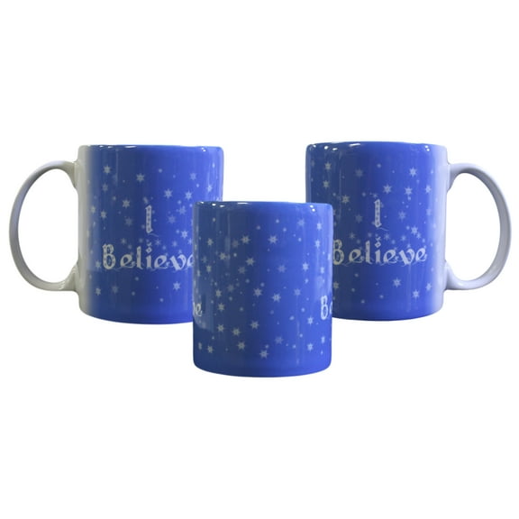I Believe Snowflake Christmas 11oz Coffee Mug