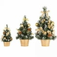 thumbnail image 3 of 20/30/40 cm Table Christmas Tree Artificial Desk Xmas Christmas Ornament Mini Decorative Office Decor 4 Sizes, 3 of 7