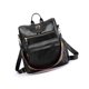 thumbnail image 3 of Mochila PU Cuero Vintage Gran Capacidad Suave Multi Bolsillo Mochila para Mujer Señora Negro, 3 of 5
