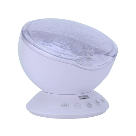 

Ocean Wave Projector LED Night Light Lamp With Remote Control For Kids Gift
