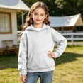 thumbnail image 6 of Kids Girls Boys Hoodies Preppy Long Sleeve Sweatshirt Pullover with Pockets Soft Hoodies for Teen Girls Boys, 6 of 7