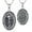 Oxidized Silver, variant on 925 Sterling Silver Amulet NecklaceJewelry Christmas Halloween Birthday Gifts for Men Women