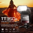 thumbnail image 2 of Flash GODOX TT350N 2.4G inalámbrico TTL para cámara Nikon, 2 of 9