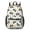 Tractor and Stars, variant on Tractor and Stars White Pattern 17" School Backpacks for Teens,Waterproof Oxford Fabric,S-Shape Padded Straps for School,Travel,Hiking,Camping