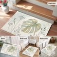 thumbnail image 5 of Entryway Rug 2'x3', Summer Palm Leaves Small Rug for Kitchen Bathroom Door Mat Indoor Entrance, Green Botanical Tropical Plant Non-Slip Area Rugs Floor Mats Carpet Front Door Rugs, 5 of 8