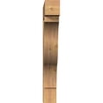 thumbnail image 2 of Ekena Millwork 5 1/2"W x 34"D x 40"H Funston Block Smooth Bracket, Western Red Cedar, 2 of 4