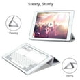 thumbnail image 6 of ULAK Case for iPad 6th Generation, iPad 5th Generation Case, Slim Trifold Smart Stand Cover for Apple iPad 9.7 inch 2017/2018 Released, Sliver Glitter, 6 of 8