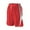 SCARLET | WHITE, variant on Alleson Athletic Boy's Reversible Basketball Shorts